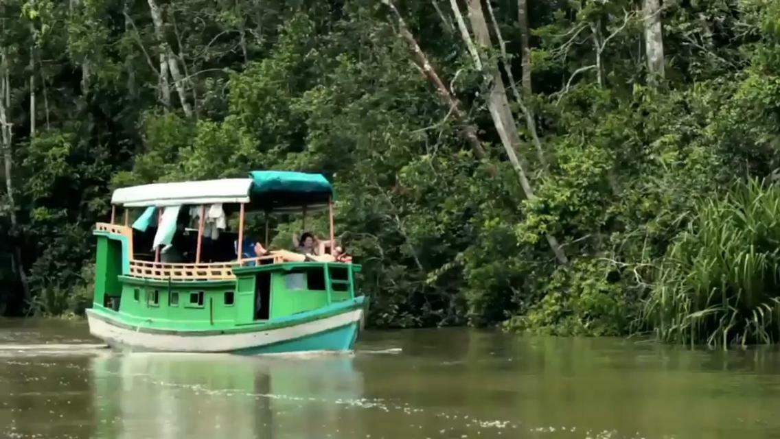 Orangutan Shaka Houseboat With Cabin Pangkalanbuun Zewnętrze zdjęcie